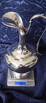 Investičné Striebro–Karafa na víno-Taliansko-385g - 7