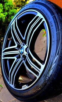 Alu R19 5x120 MAM BMW 5 F10+F11+ letné pneu 245/40R19 - 7