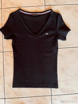 Tommy hilfiger slim fit nenosené tričko - 7