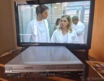 2v1 HIFI STEREO Daewoo PANASONIC VHS-CD-DVD videorekordér - 7