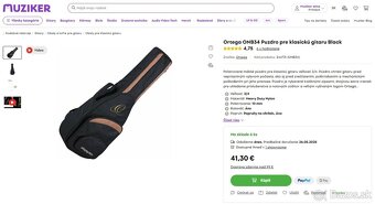 Gitara Yamaha CS 40 natural velkosť 3/4 - 7