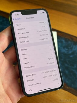iPhone 13 mini 128gb Black originalny stav - 7