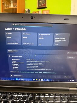 Predám Lenovo ThinkPad T440p – i7-4g/8GB/500GB/IPS/W11P - 7