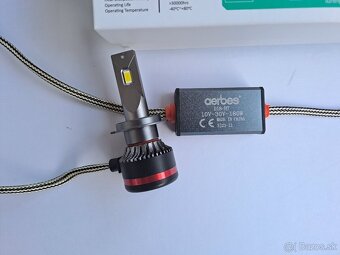 Led žiarovky H4 - 180W - Canbus - Vysoka svietivosť - 7