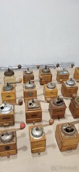 Staré vintage mlynčeky na kavu - 7