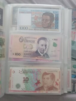 Veľká zbierka bankoviek zo sveta ako celok (hodnota 3.800€+) - 7