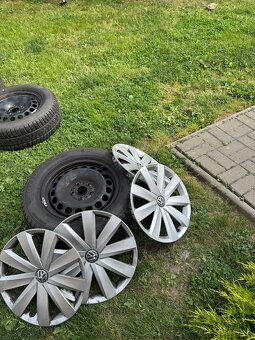 Predám kolesa volkswagen passat r16 5x112 4ks - 7