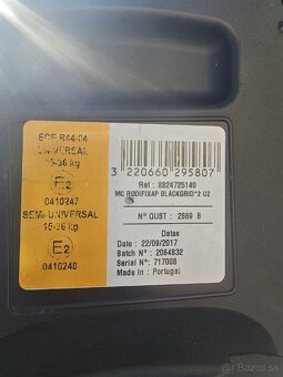 AUTOSEDAČKA  MAXI-COSI 15-36KG ISOFIX - 7