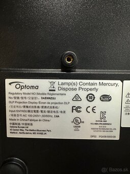 Optoma Full 3D DLP projektor - 7