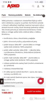 Vintage nadčasový gauč, novy - 7