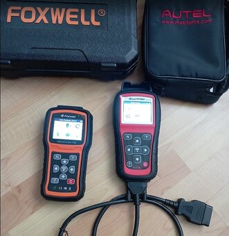 TPMS ventily, senzory Foxwell T20 a MX ONE - 7