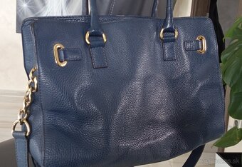 Kožená taška Michael Kors, na plece, aj crossbody - 7