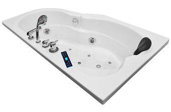 M-SPA - 0207 Kúpeľňová vaňa s hydromasážou 150 x 92 x 53 cm - 7