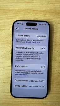 iPhone 15 pro 128GB black - 7