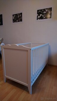 Biela postielka pre babatko ikea - 7