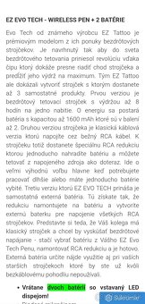 Tetovaci strojček EZ - 7