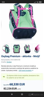 Školská taška /aktovka dievčenská Oxybag - 7