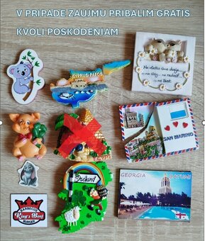 Predám magnetky, prevazne z Europy - 7