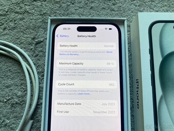 Iphone 15 128GB Čierny - 7
