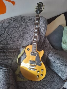 Predám el.gitaru Epiphone LP 50,Goldtop.Limited edition - 7