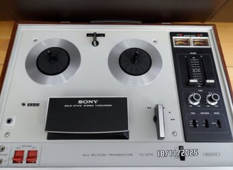 Kotučový magnetofon SONY TC-270 + repro SONY - 7