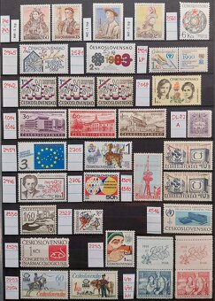 Známky ČESKOSLOVENSKO – 2 - 7