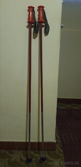 Predám lyže Atomic Beta Race carbon s palicami. - 7