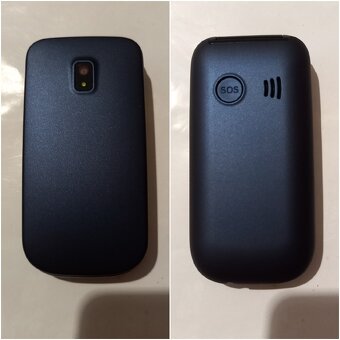 Klasické Tlačidlové Senior Mobily Veľký Display Dual Sim - 7