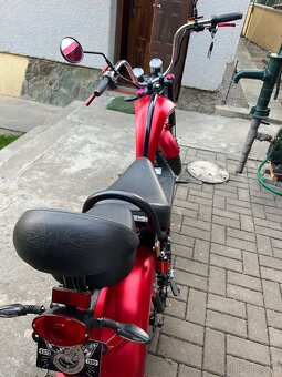Elektrický Chopper 75km/h 2000W (dojazd 150km) 2-sedačková - 7