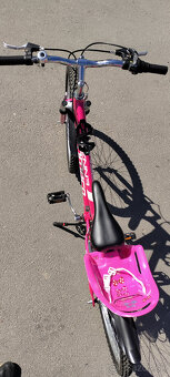 bicykel Ammaco Sienna 24″ so sedačkou pre bábiky, ako nový - 7