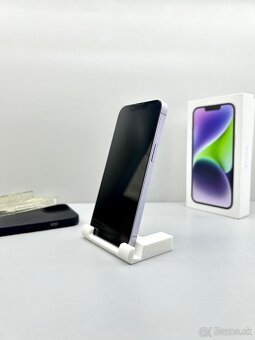 iPhone 14 PURPLE 256GB ORIGINÁL STAV + PRÍSLUŠENSTVO - 7
