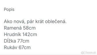 Riflová bunda pánska 2xl+ 3xl - 7
