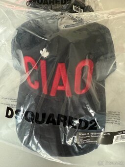 DSQUARED2 CIAO🍁 , šiltovka, nová, originál, č.6 - 7