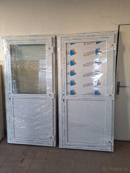 Vchodové plastové dvere 190cm - 7