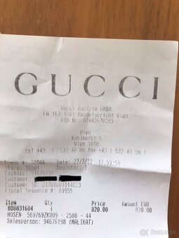 GUCCI - nohavice - 7