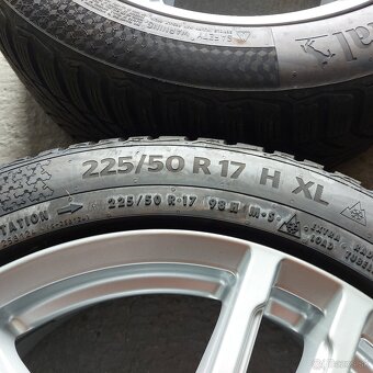 Elektróny Dezent R17 5x112 BMW radu 3 zimná sada - 7
