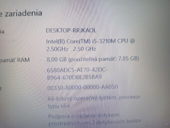 predám Lenovo thinkpad e530 / Intel core i5 / 8gb ram / ssd - 7