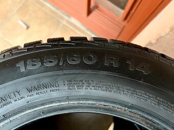 185/60 R14 zimné pneumatiky kompletná sada - 7