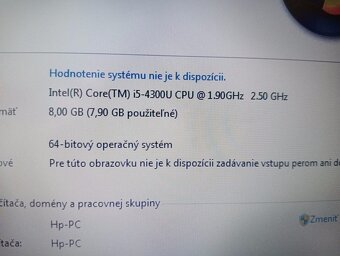 predám 12" HP elitebook 820 g1 / Intel core i5 / 8gb ram - 7