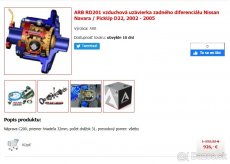 Predam ARB RD201 pre Nissan Terrano , Navara - 7