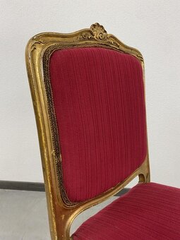 Rokokové stoličky 2ks okolo r.1780 - 7