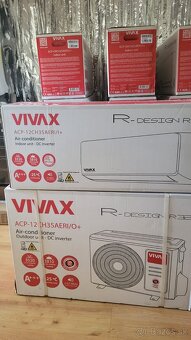 Predám úplne novú  klimatizáciu VIVAX-R Desing 3,5 kw - 7