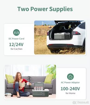 Kompresorová chladnička Alpicool NL 15l 12V , 24V aj 230V - 7