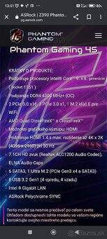 ASRock Z390 Phantom Gaming 4S, I5 9600 K - 7