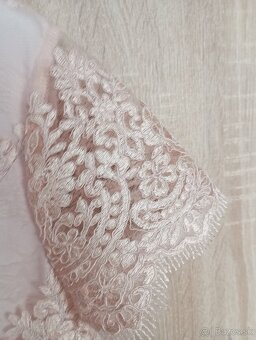 Spoločenské marhulove šaty L/xl - 7