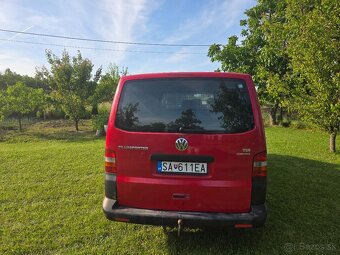 VW transporter T5 2,5tdi 4x4 dlhá verzia 6miest - 7