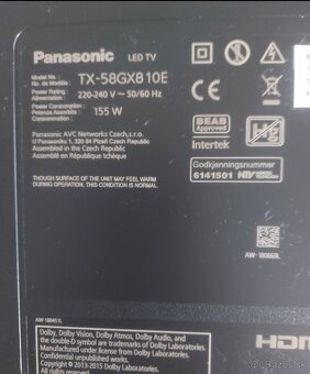 Panasonic TX-58GX810E Smart 4K - 7