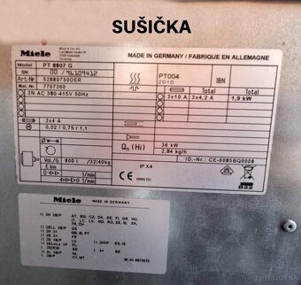 PRIEMYSELNÁ PRÁČKA MIELE PW6321EL - 7