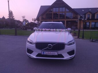 Ponúkam vám auto na svadbu Volvo XC60 R-desing - 7