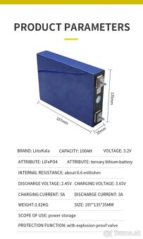 Lifepo4 100Ah 48V Liitokala 4000 Cycles - 7